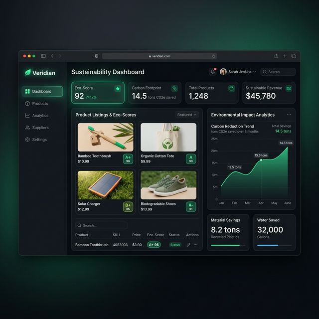 SustainAI Commerce Platform